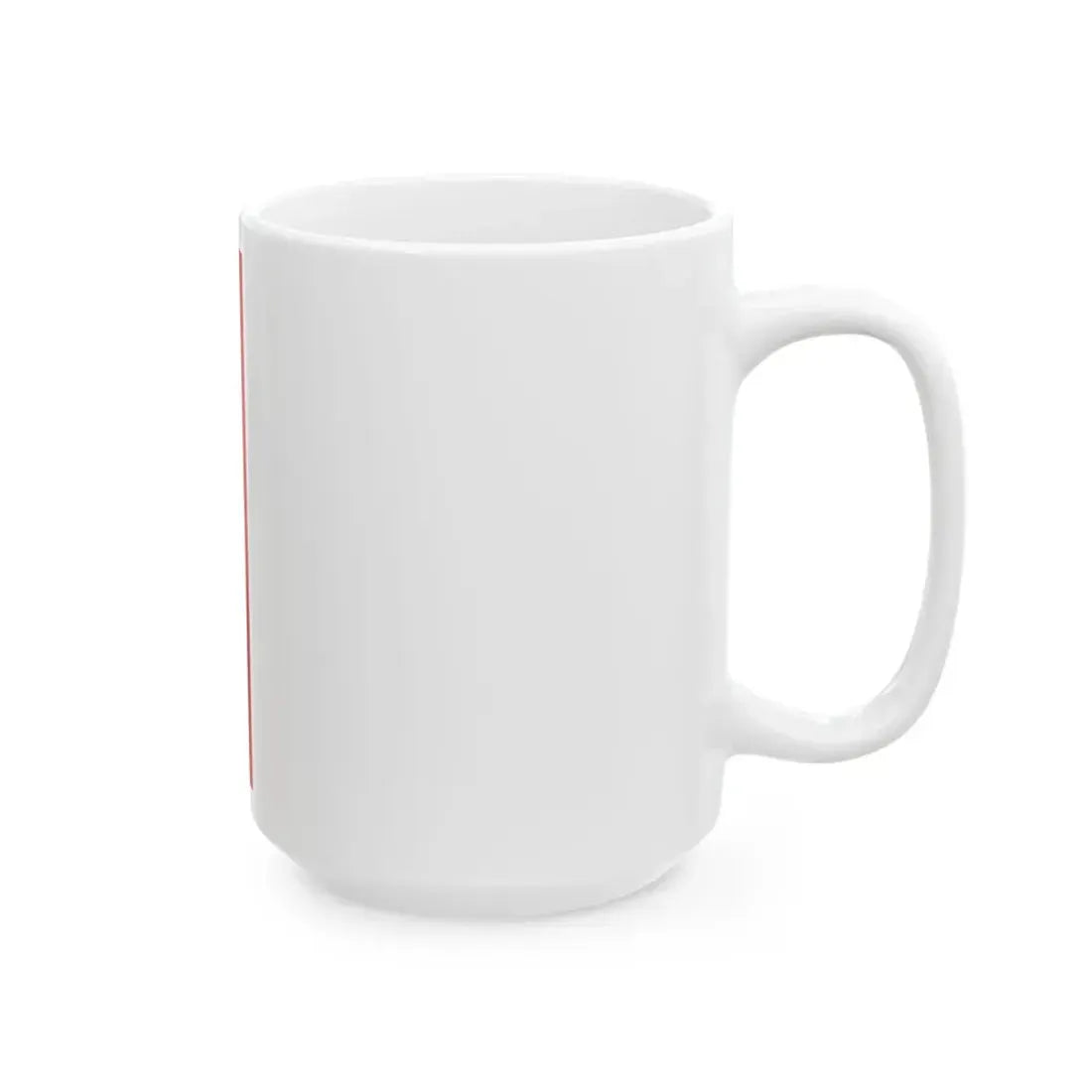 Flag of Liechtenstein vertical 1939 (Liechtenstein) White Coffee Mug - Go Mug Yourself
