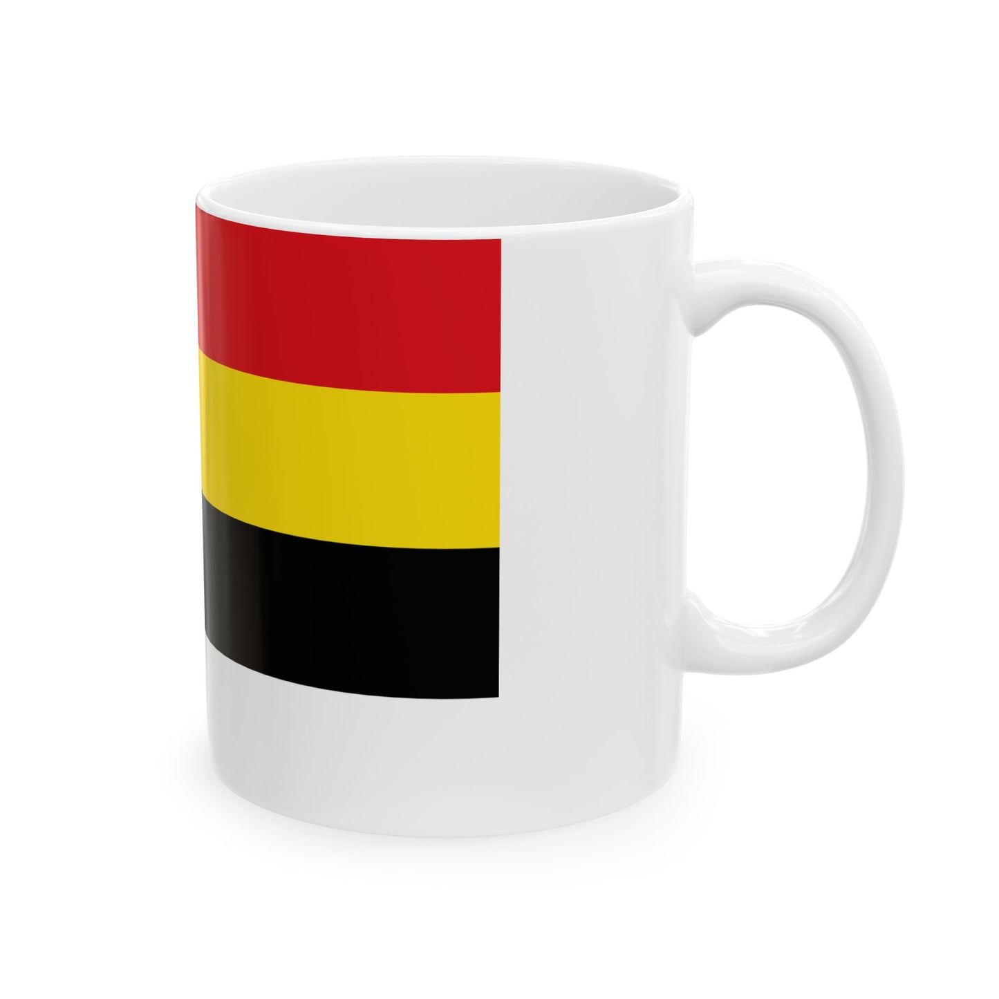 Flag of Lierde (Belgium) White Coffee Mug-Go Mug Yourself