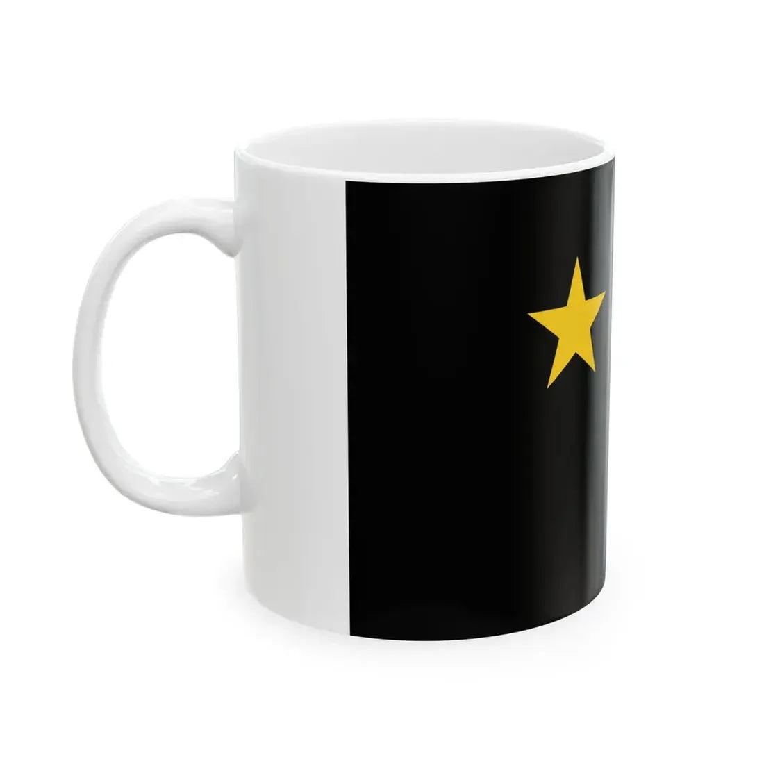 Flag of lieutenant general of the MVSN (Italy) White Coffee Mug - Go Mug Yourself