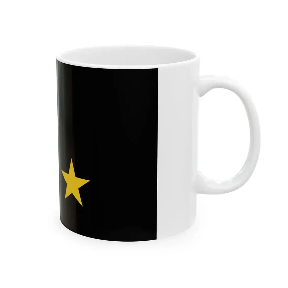 Flag of lieutenant general of the MVSN (Italy) White Coffee Mug - Go Mug Yourself