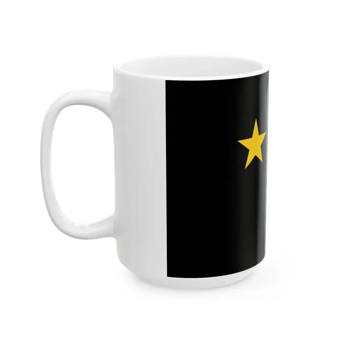 Flag of lieutenant general of the MVSN (Italy) White Coffee Mug - Go Mug Yourself