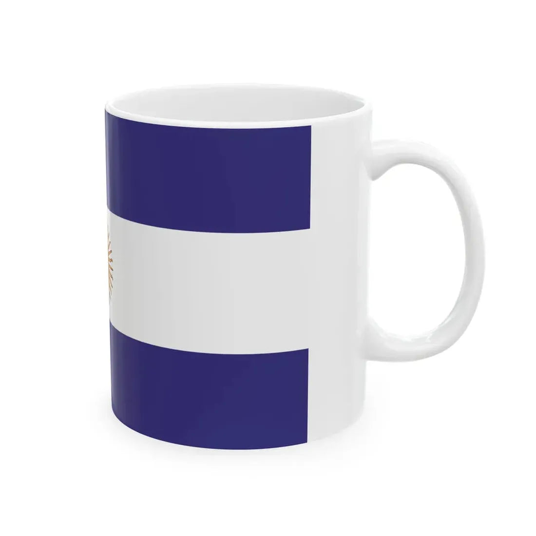 Flag of Liga Federal (Argentina) White Coffee Mug - Go Mug Yourself