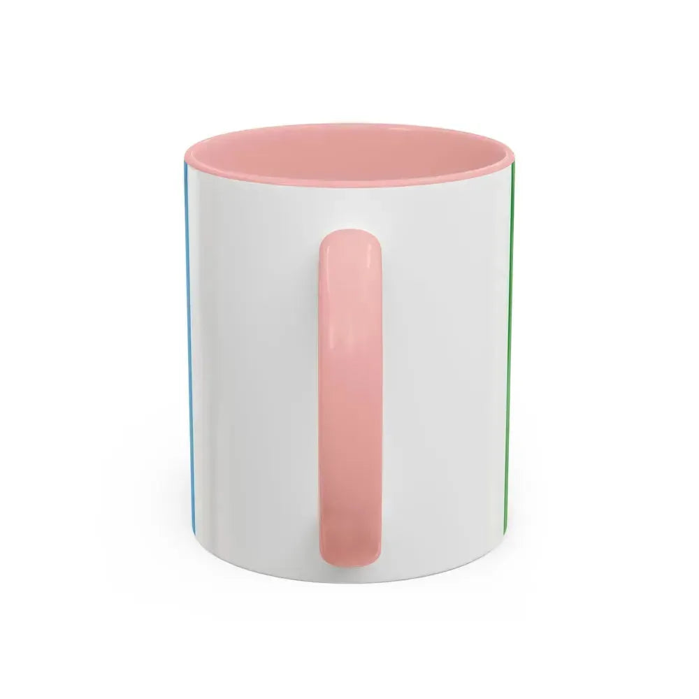 Flag of Liguria Italy - Accent Coffee Mug - Go Mug Yourself