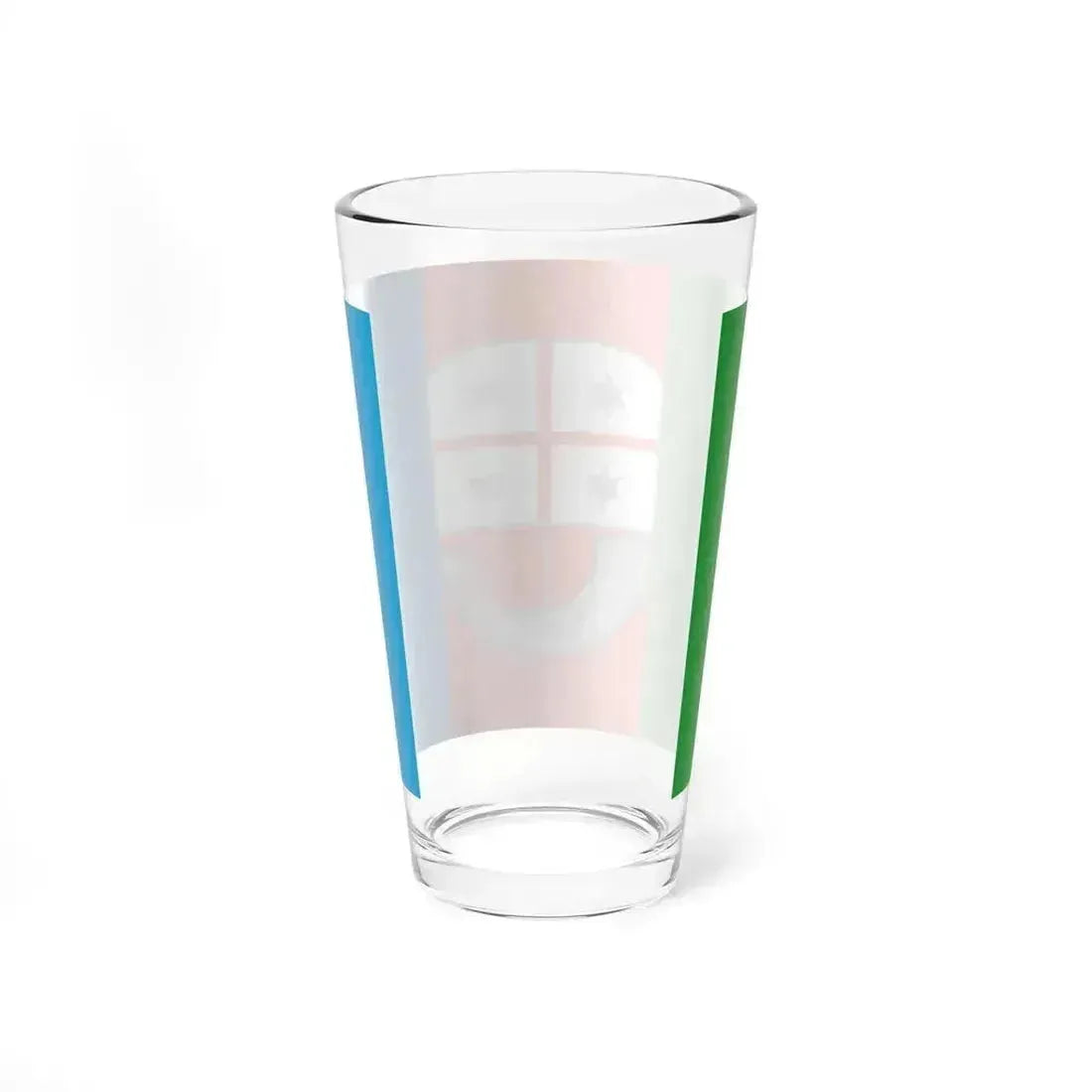 Flag of Liguria Italy - Pint Glass 16oz - Go Mug Yourself