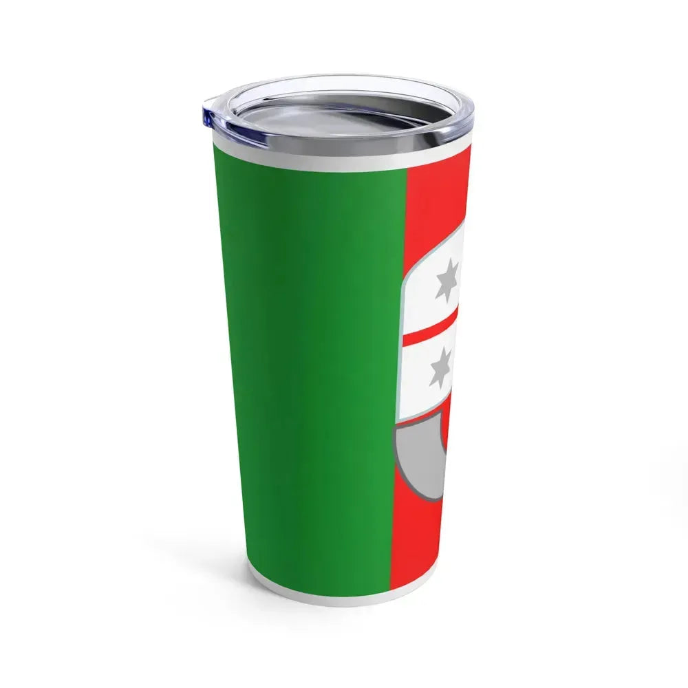 Flag of Liguria Italy - Tumbler 20oz - Go Mug Yourself
