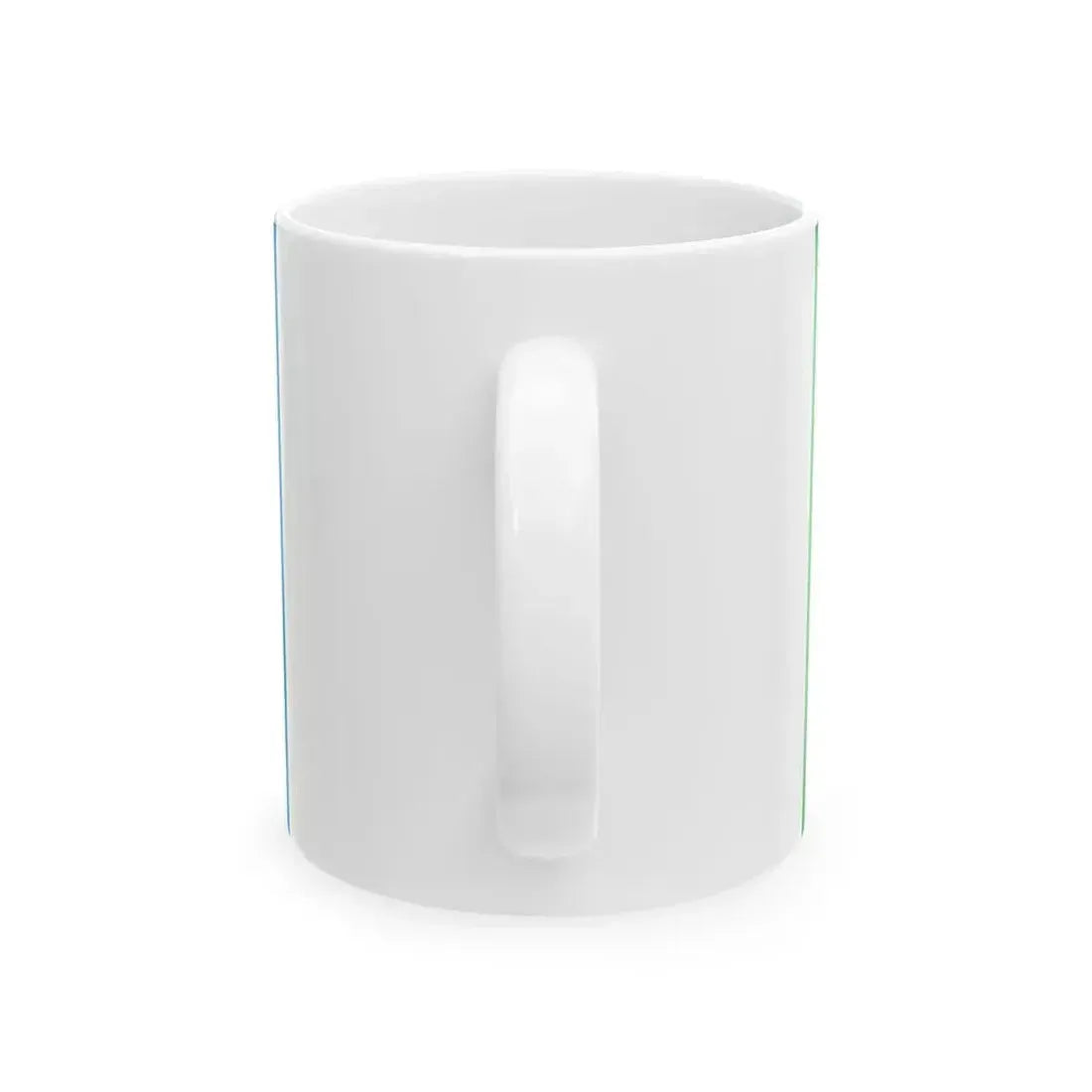 Flag of Liguria (Italy) White Coffee Mug - Go Mug Yourself