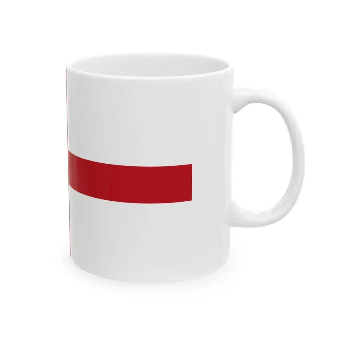 Flag of Liguria Lega Nord (Italy) White Coffee Mug - Go Mug Yourself