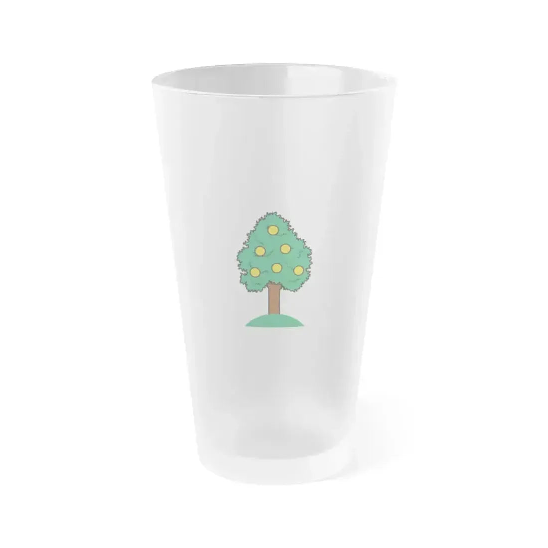 Flag of Lija 1993 to 2000 Malta - Frosted Pint Glass 16oz 16oz Frosted - Go Mug Yourself