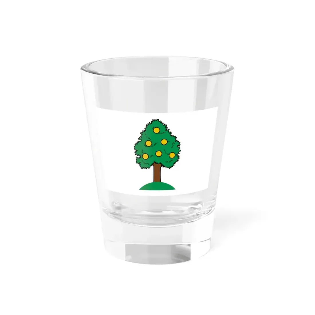 Flag of Lija 1993 to 2000 Malta - Shot Glass 1.5oz 1.5oz - Go Mug Yourself