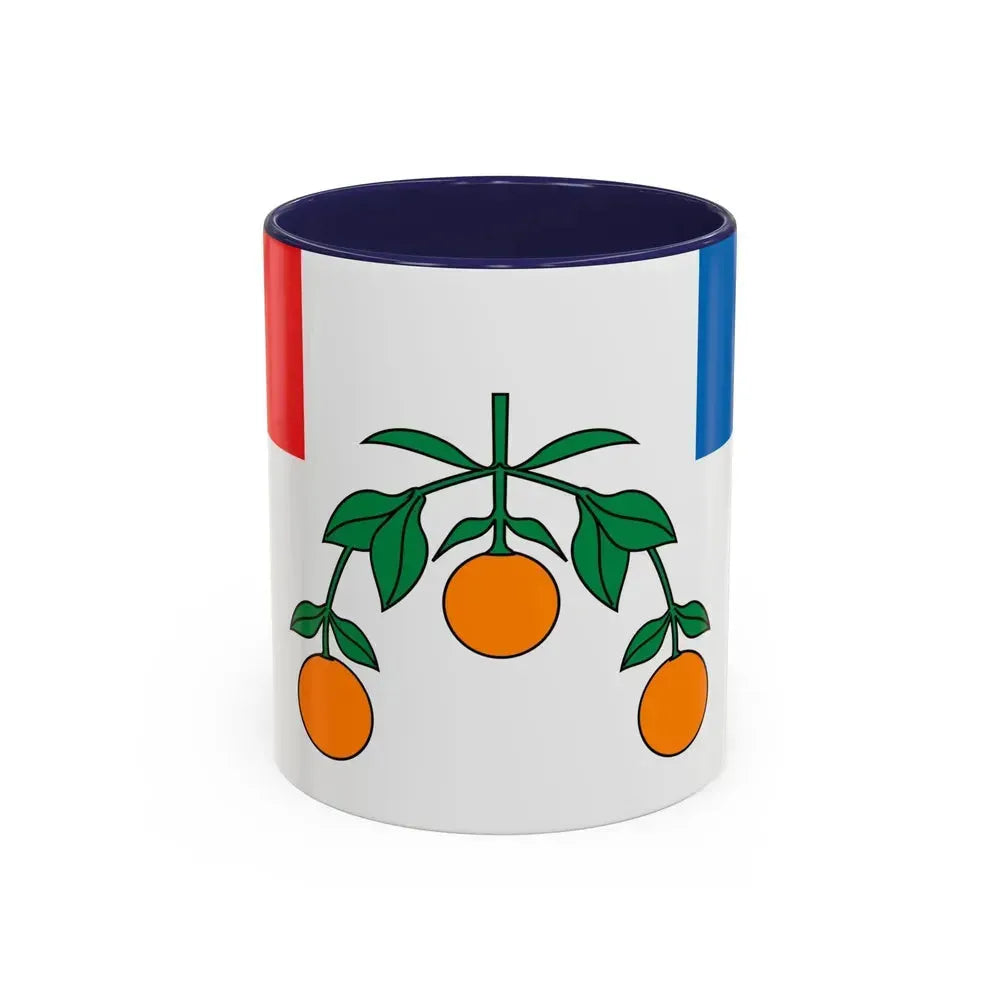 Flag of Lija Malta - Accent Coffee Mug 11oz Navy - Go Mug Yourself