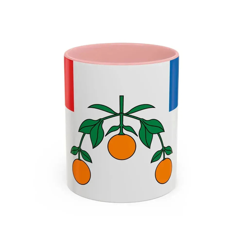 Flag of Lija Malta - Accent Coffee Mug 11oz Pink - Go Mug Yourself