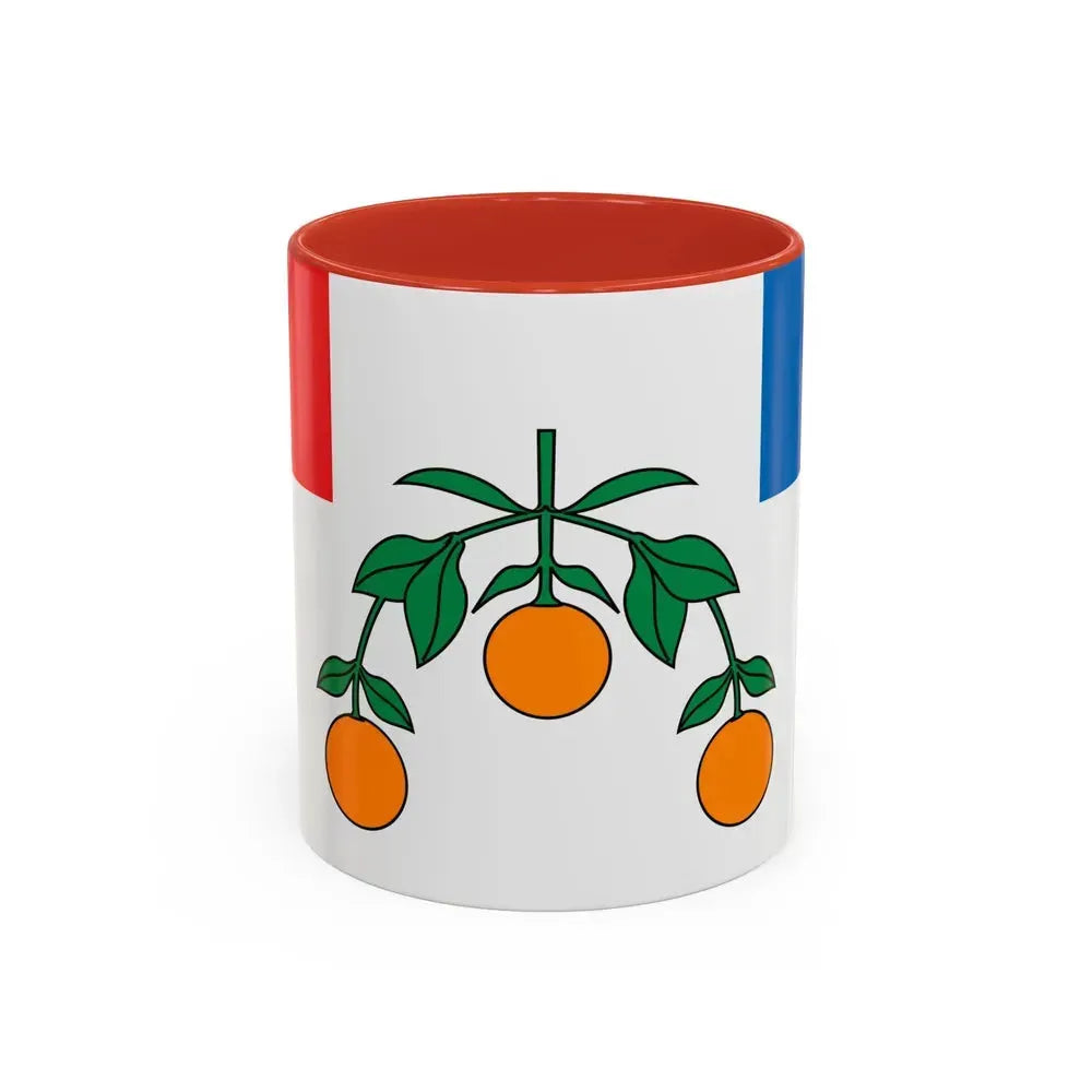 Flag of Lija Malta - Accent Coffee Mug 11oz Red - Go Mug Yourself
