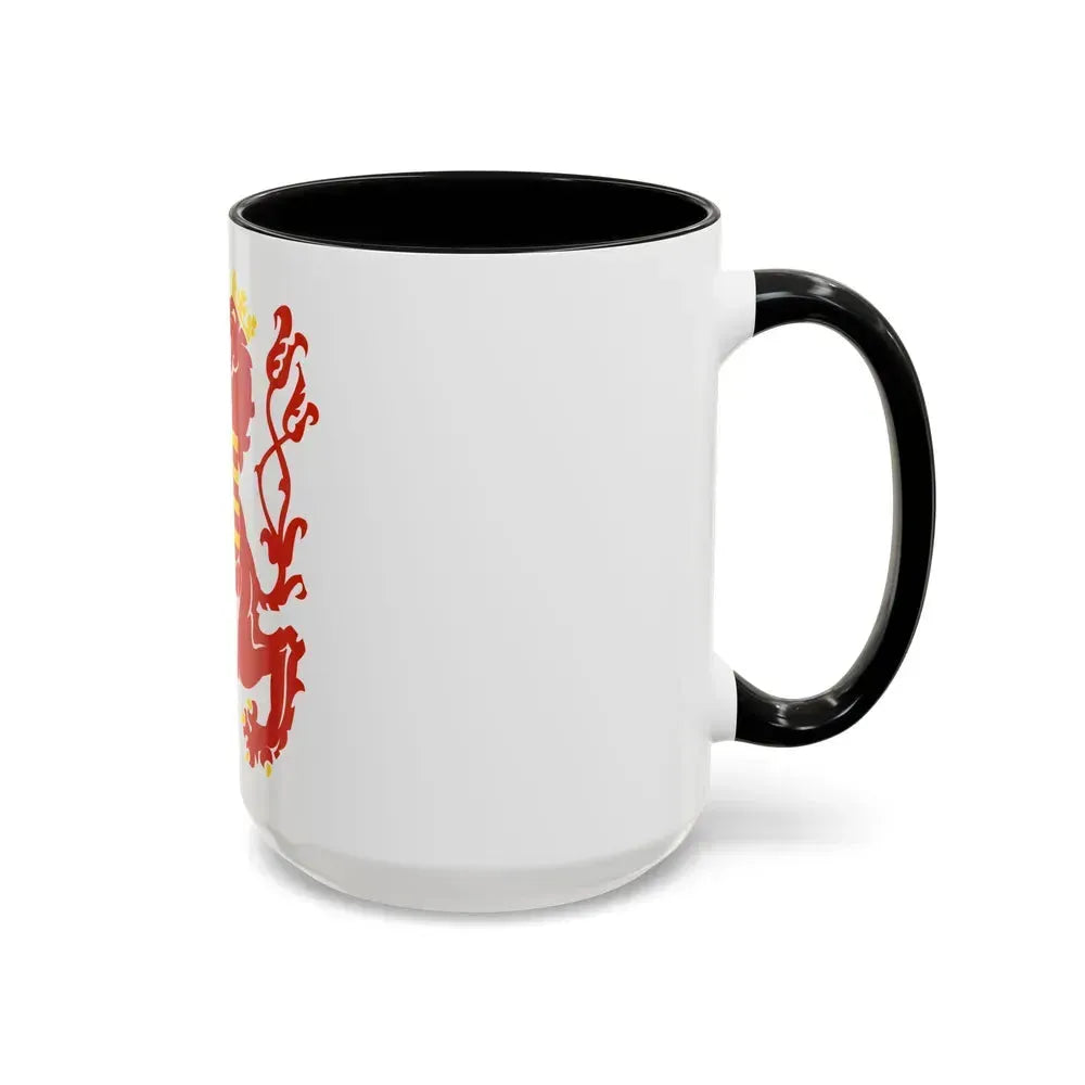 Flag of Limburg Belgium - Accent Coffee Mug - Go Mug Yourself