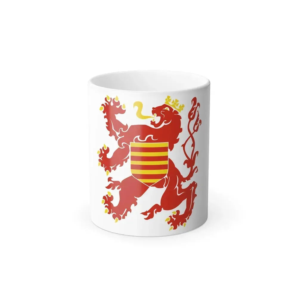 Flag of Limburg Belgium - Color Changing Coffee Mug 11oz - Go Mug Yourself