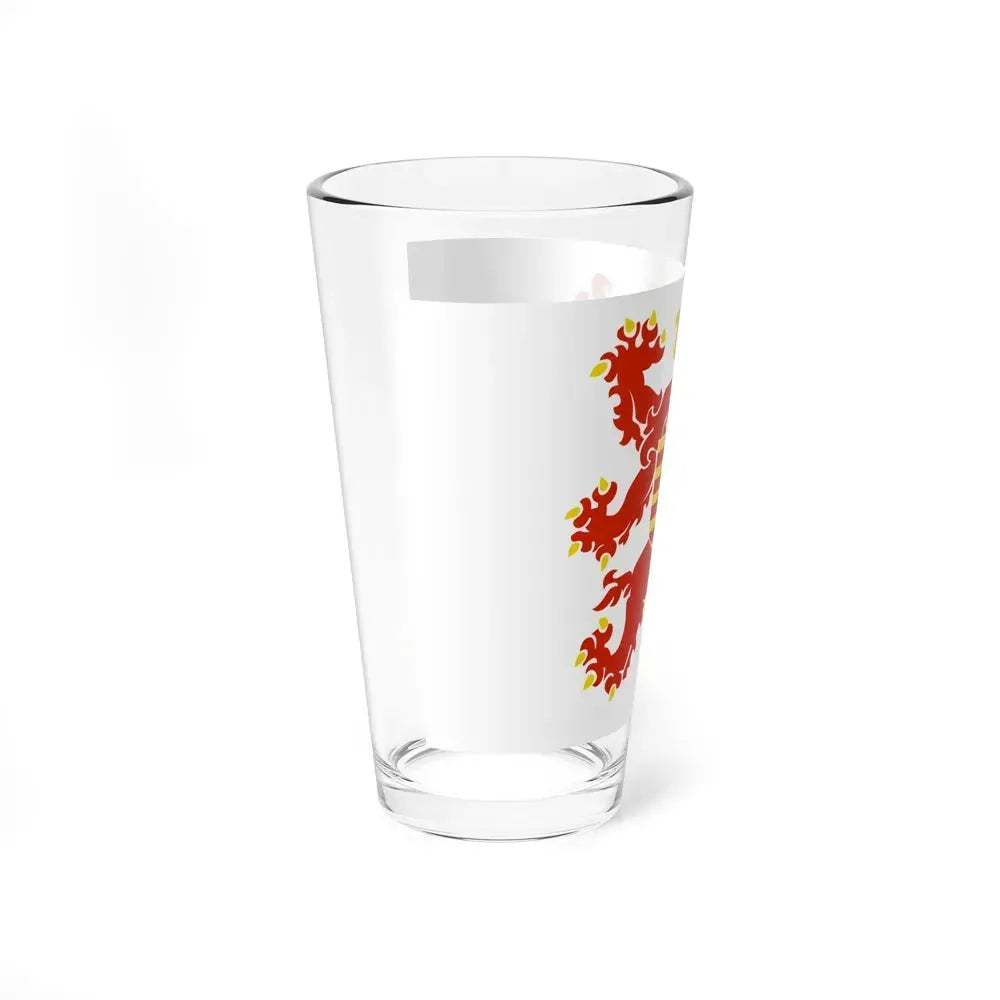 Flag of Limburg Belgium - Pint Glass 16oz - Go Mug Yourself