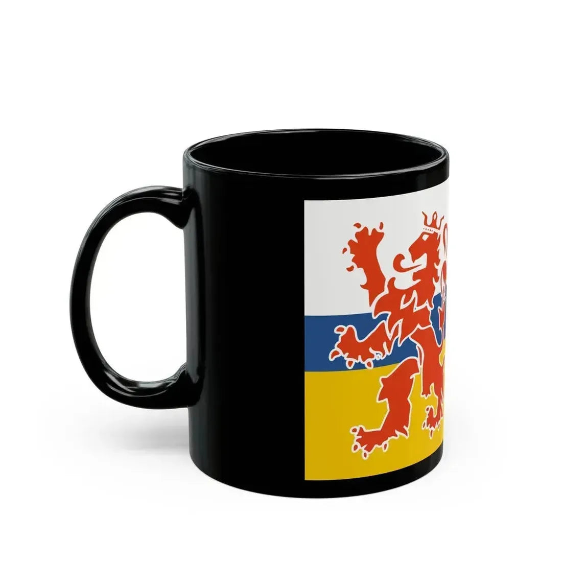 Flag of Limburg Netherlands - Black Coffee Mug - Go Mug Yourself