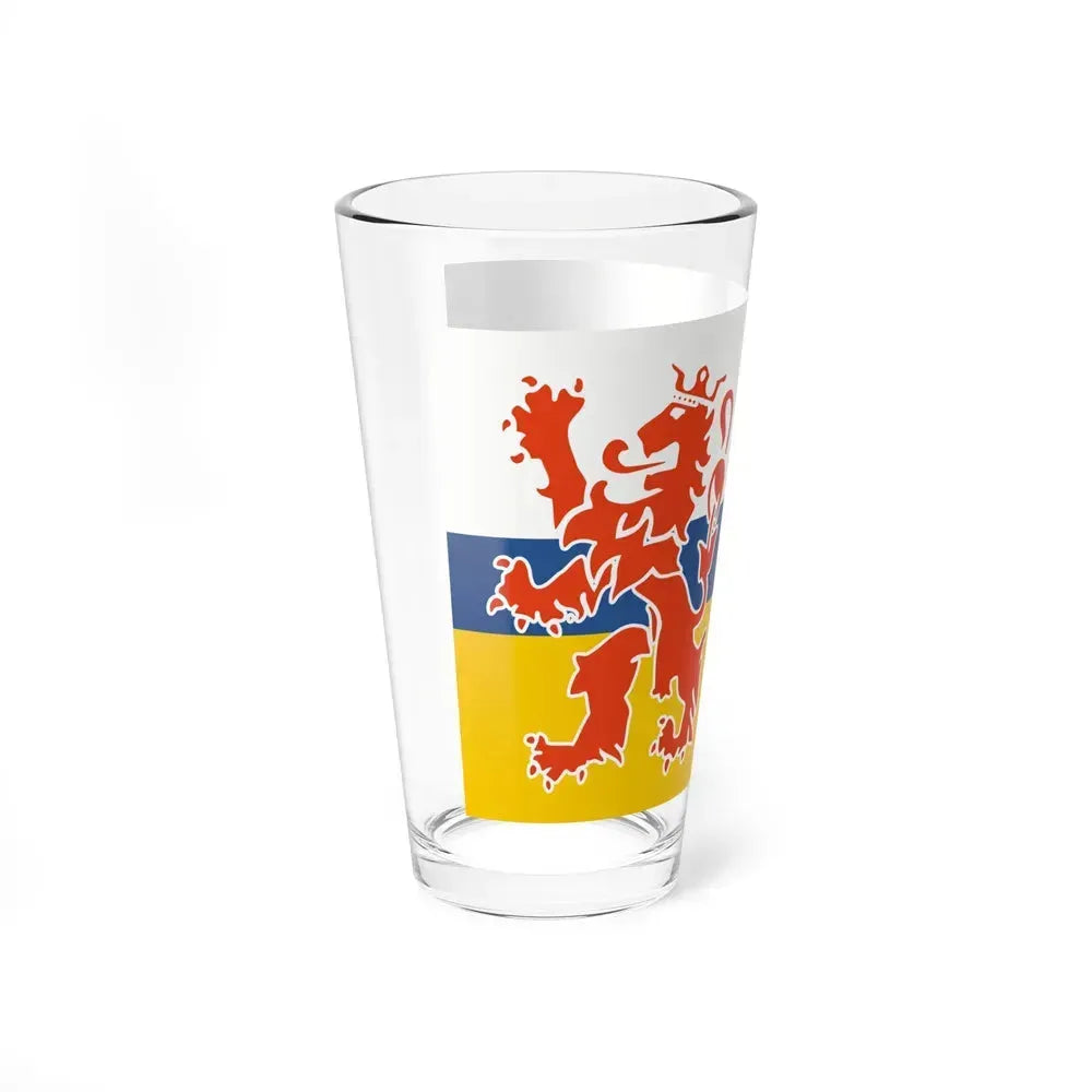 Flag of Limburg Netherlands - Pint Glass 16oz - Go Mug Yourself
