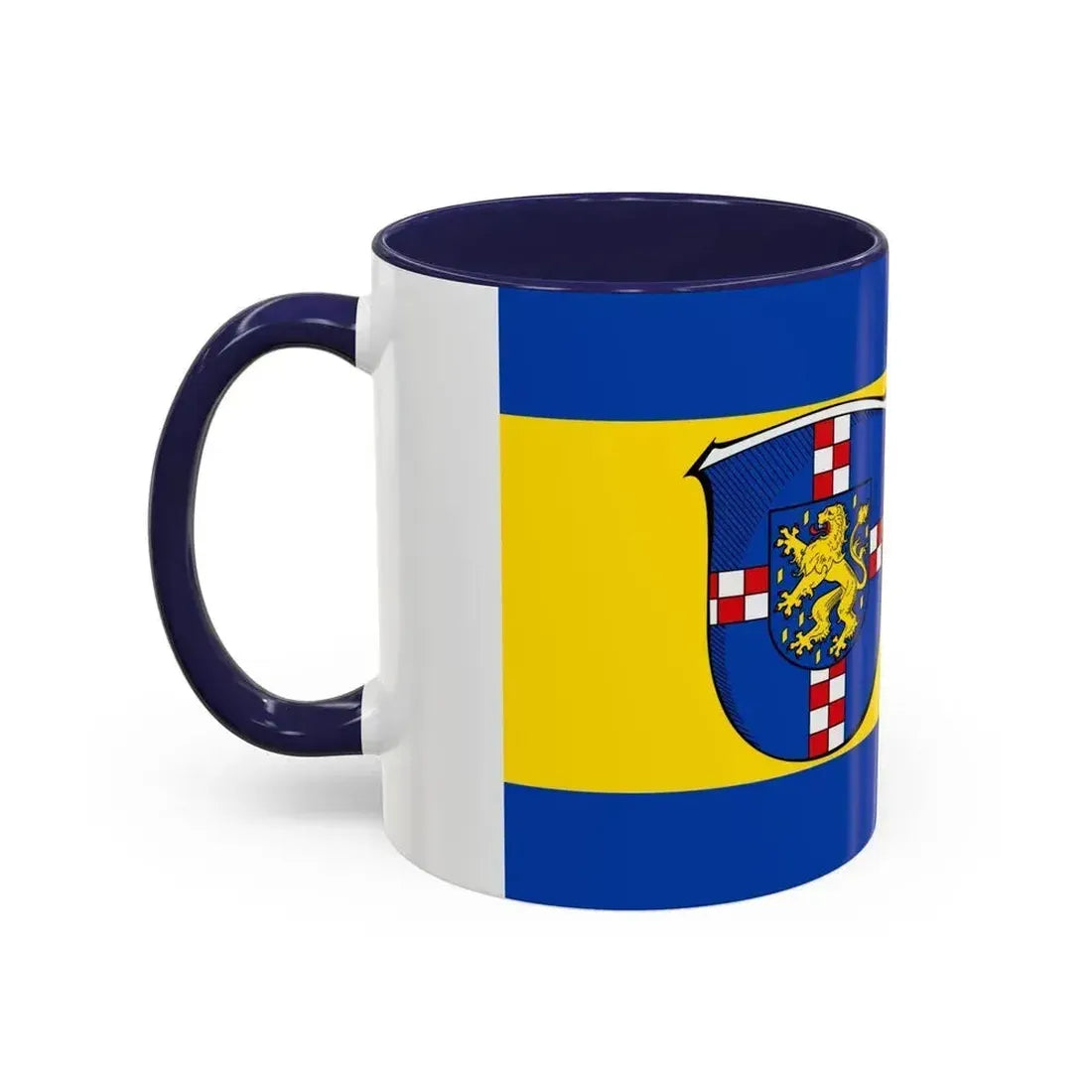 Flag of Limburg Weilburg Germany - Accent Coffee Mug - Go Mug Yourself