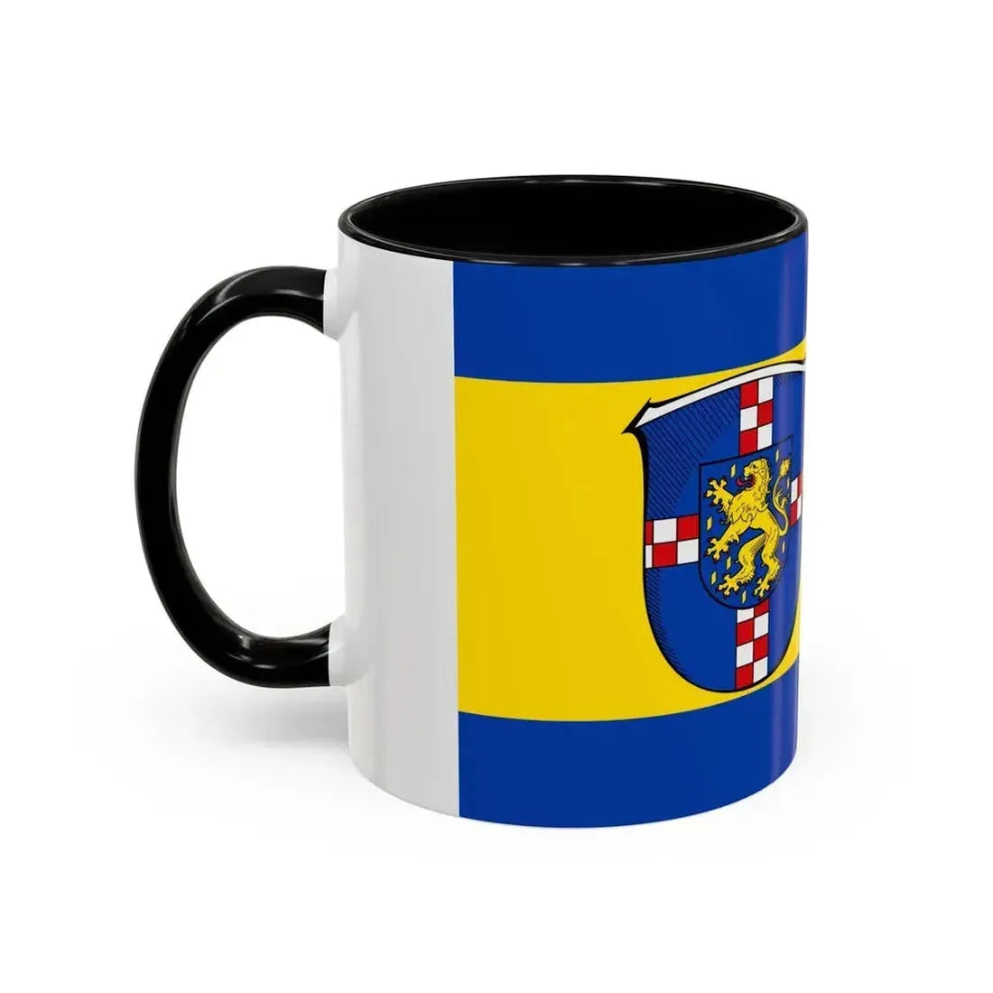 Flag of Limburg Weilburg Germany - Accent Coffee Mug - Go Mug Yourself