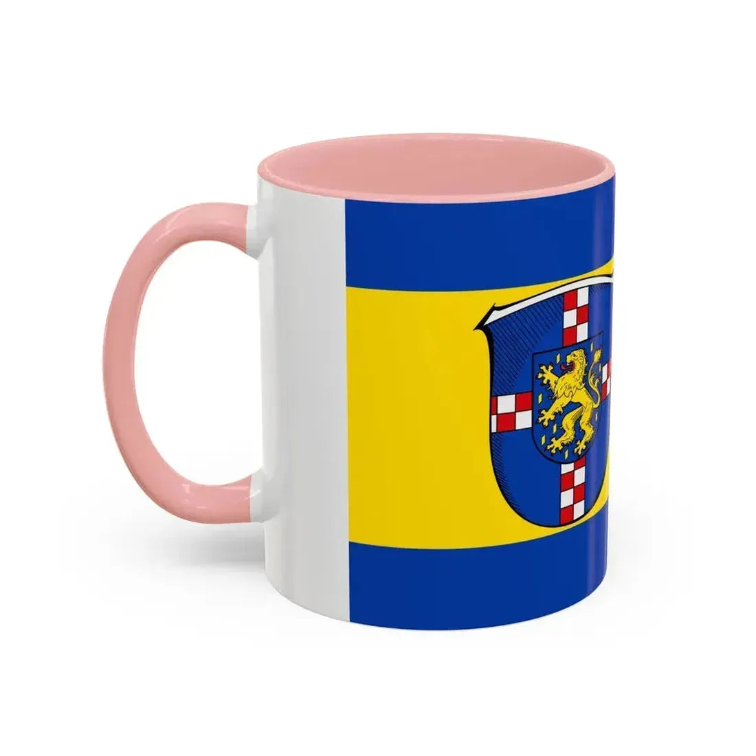 Flag of Limburg Weilburg Germany - Accent Coffee Mug - Go Mug Yourself