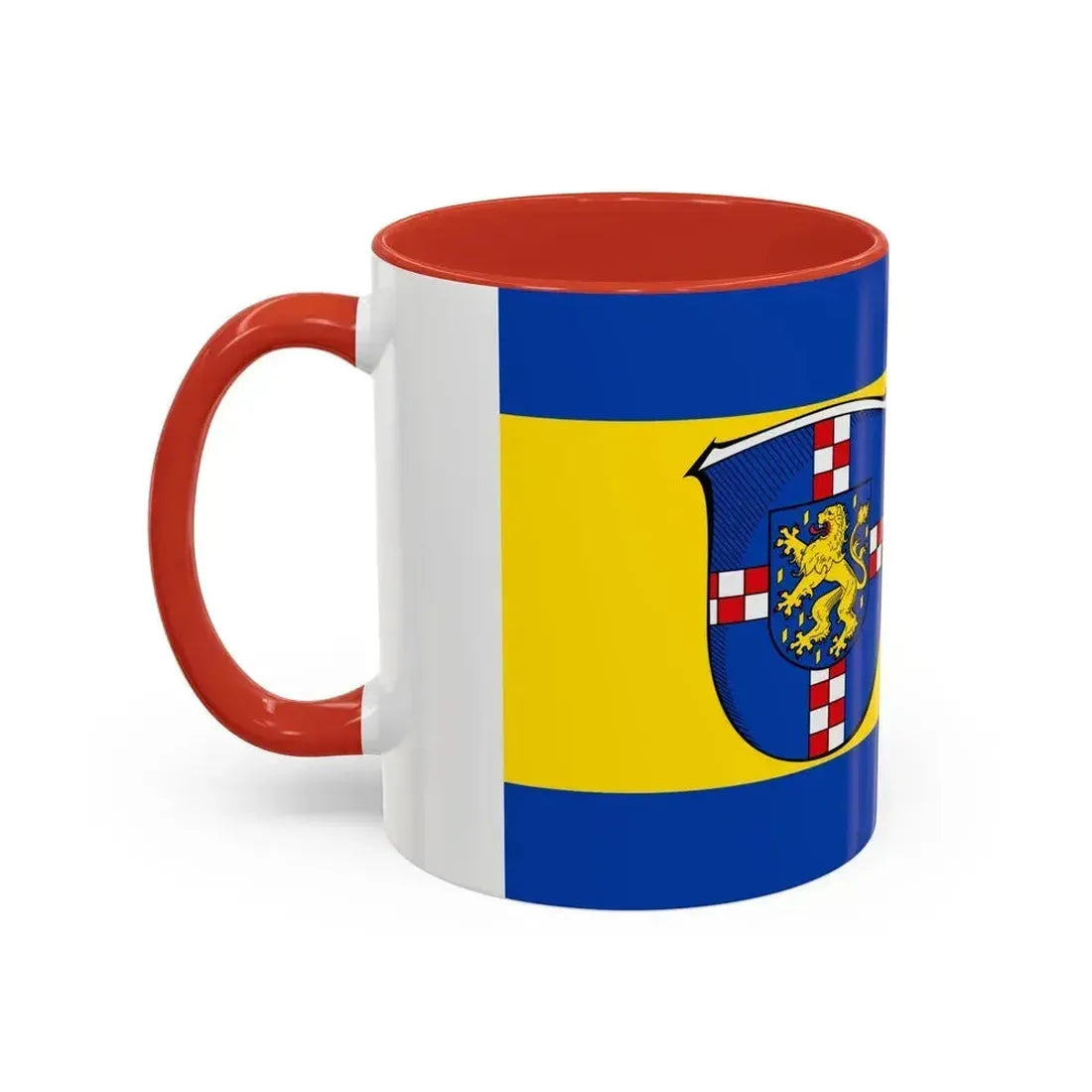 Flag of Limburg Weilburg Germany - Accent Coffee Mug - Go Mug Yourself