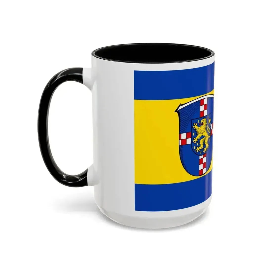 Flag of Limburg Weilburg Germany - Accent Coffee Mug - Go Mug Yourself