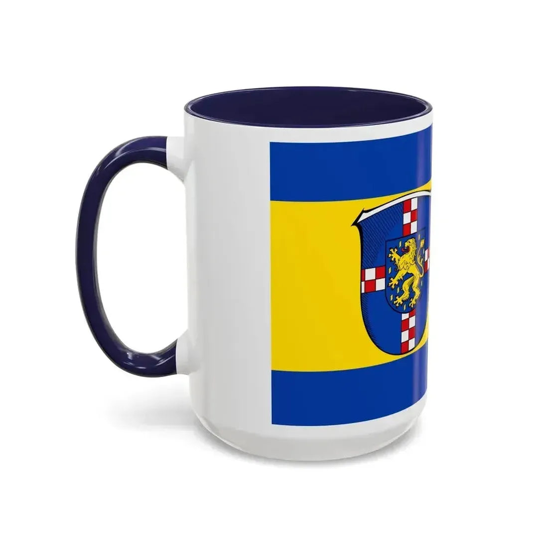 Flag of Limburg Weilburg Germany - Accent Coffee Mug - Go Mug Yourself