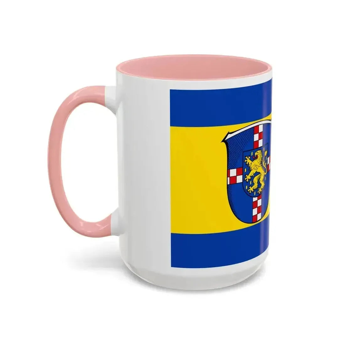 Flag of Limburg Weilburg Germany - Accent Coffee Mug - Go Mug Yourself