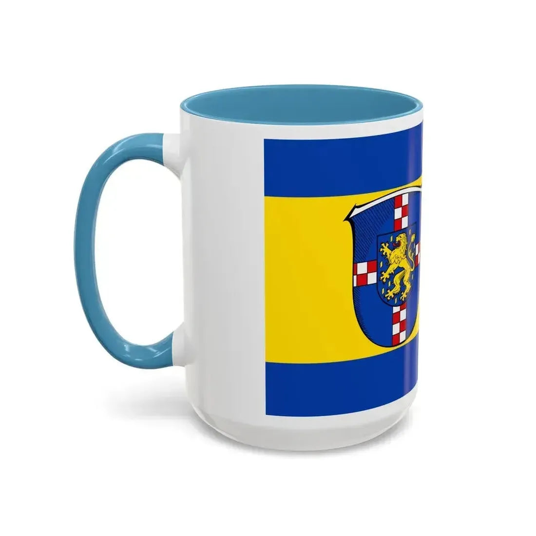 Flag of Limburg Weilburg Germany - Accent Coffee Mug - Go Mug Yourself