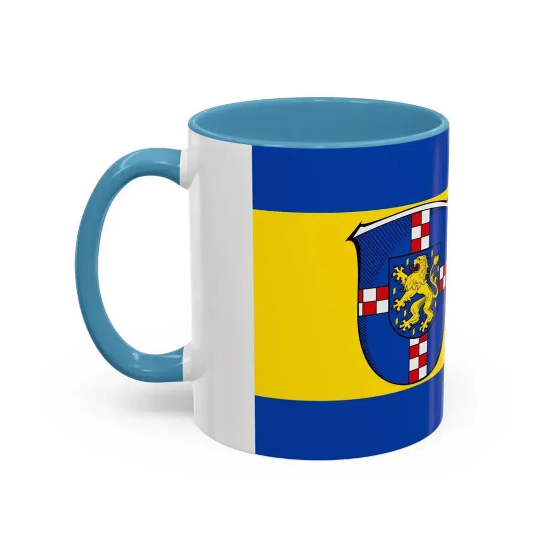 Flag of Limburg Weilburg Germany - Accent Coffee Mug - Go Mug Yourself