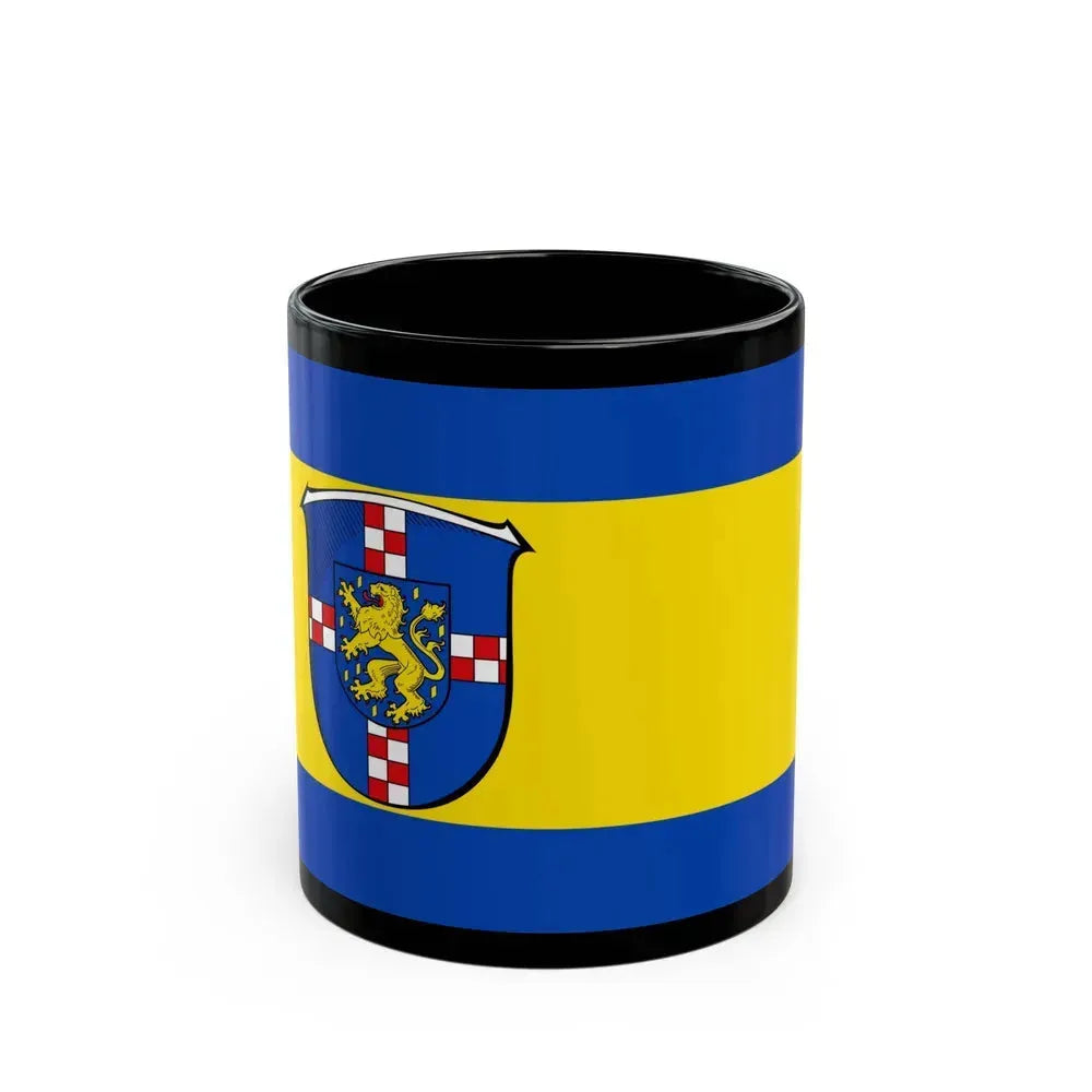 Flag of Limburg Weilburg Germany - Black Coffee Mug 11oz - Go Mug Yourself