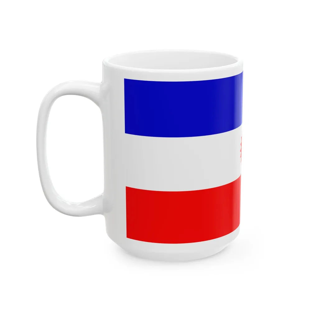 Flag of Limbuwan (Bhutan) White Coffee Mug - Go Mug Yourself