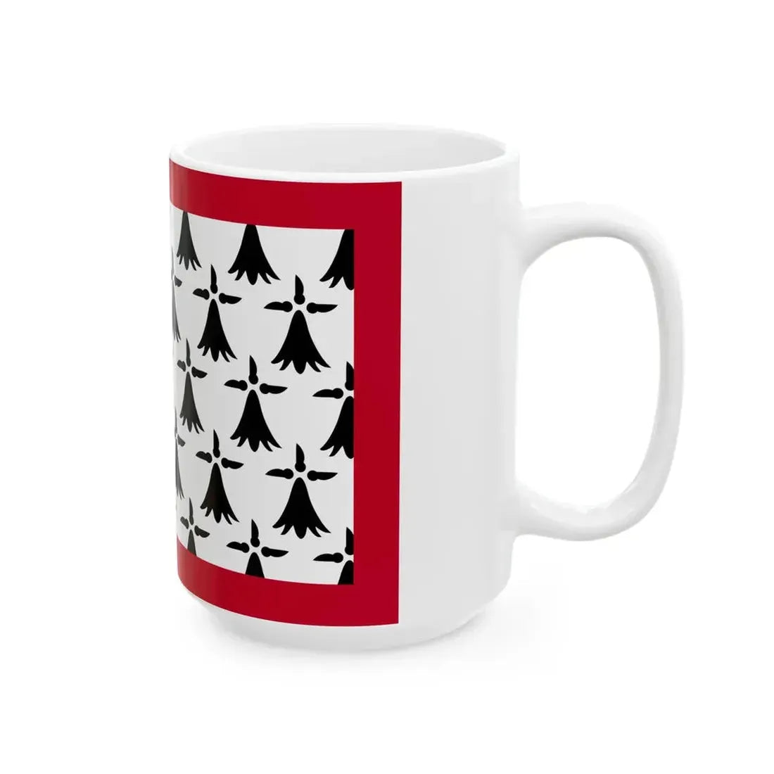 Flag of Limousin (Belgium) White Coffee Mug - Go Mug Yourself