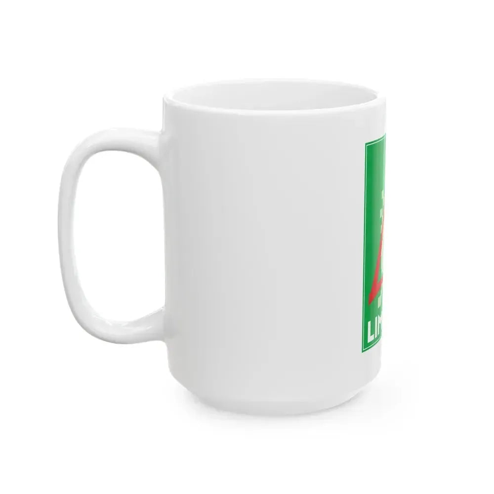 Flag of Limousin France 2 - White Coffee Mug - Go Mug Yourself
