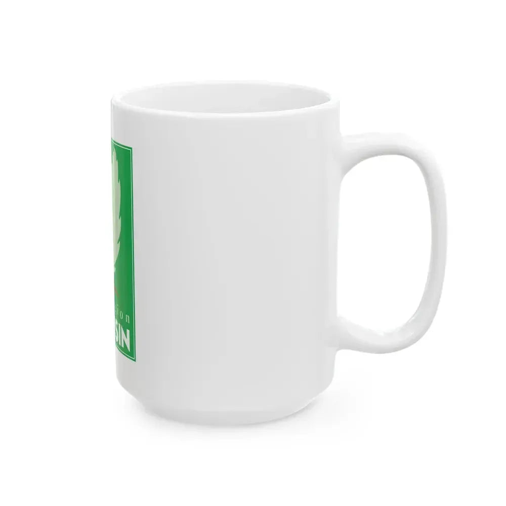 Flag of Limousin France 2 - White Coffee Mug - Go Mug Yourself