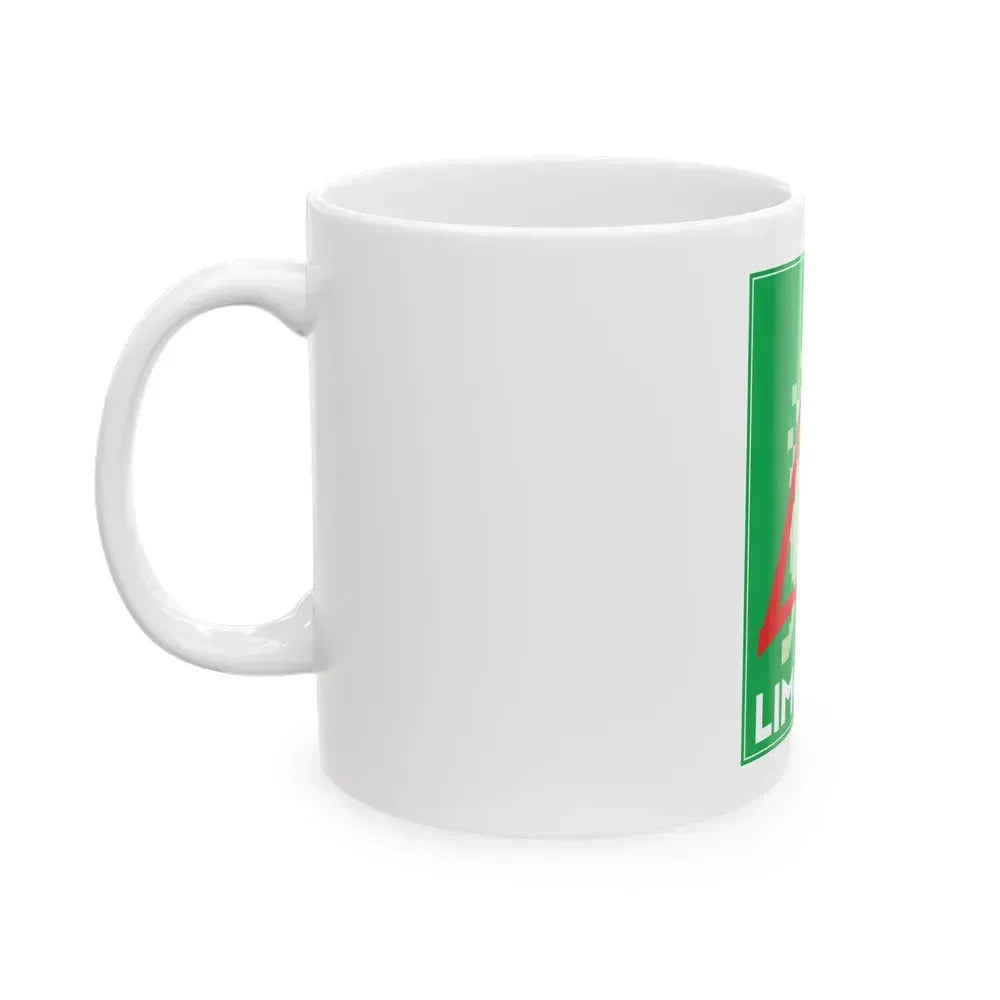 Flag of Limousin France 2 - White Coffee Mug - Go Mug Yourself