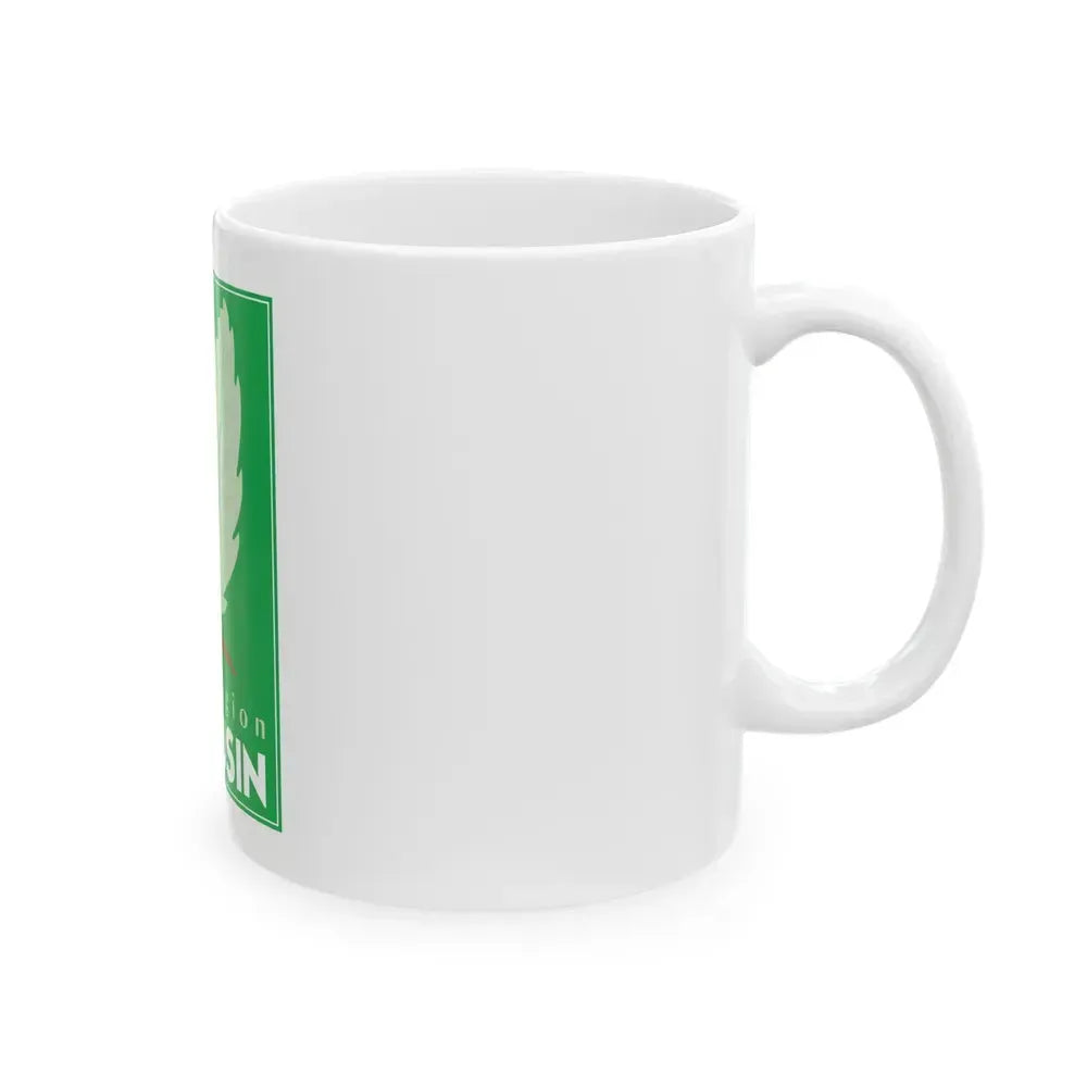 Flag of Limousin France 2 - White Coffee Mug - Go Mug Yourself