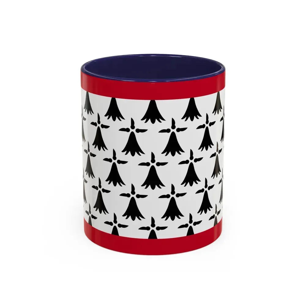 Flag of Limousin France - Accent Coffee Mug 11oz Navy - Go Mug Yourself