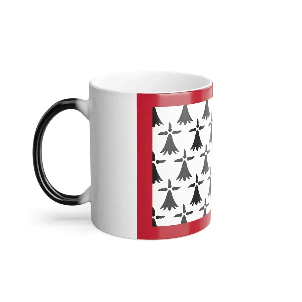 Flag of Limousin France - Color Changing Coffee Mug - Go Mug Yourself