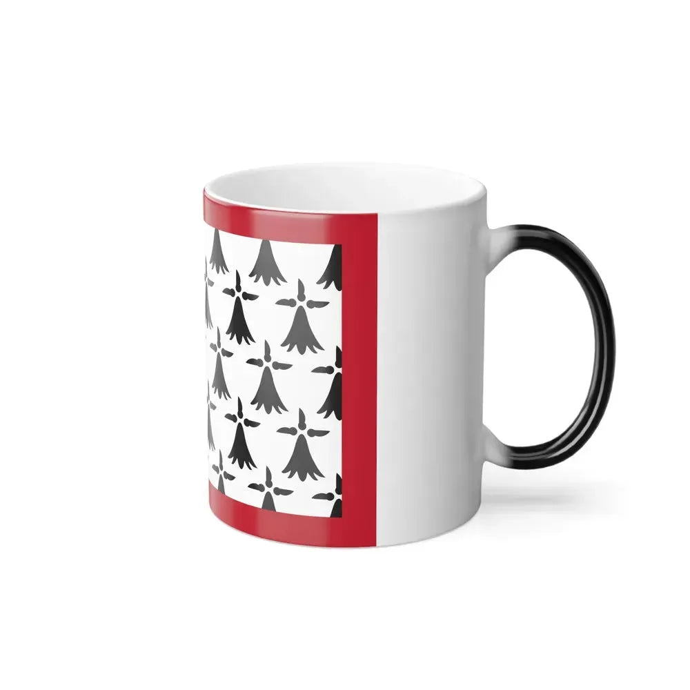 Flag of Limousin France - Color Changing Coffee Mug - Go Mug Yourself