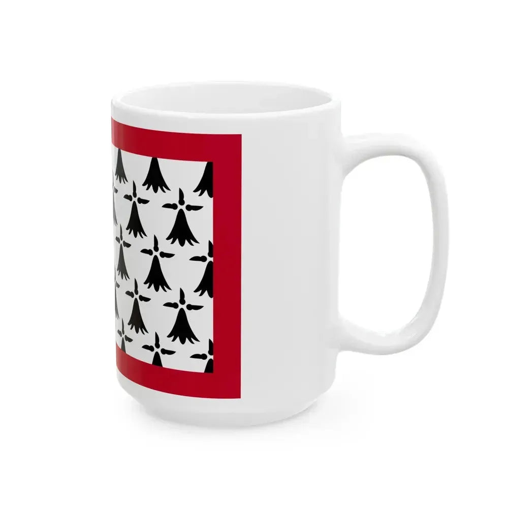Flag of Limousin France - White Coffee Mug - Go Mug Yourself