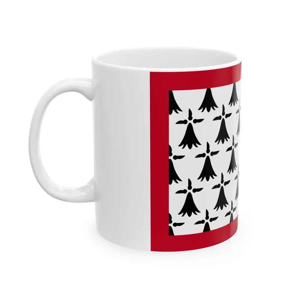 Flag of Limousin France - White Coffee Mug - Go Mug Yourself