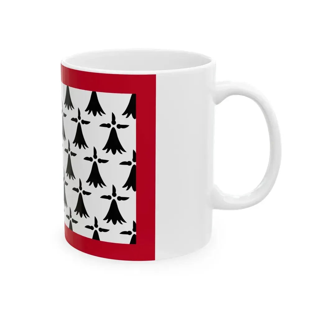 Flag of Limousin France - White Coffee Mug - Go Mug Yourself