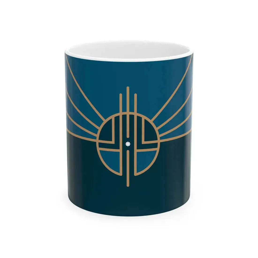Flag of Lincoln Nebraska 2022 (United States) White Coffee Mug 11oz - Go Mug Yourself