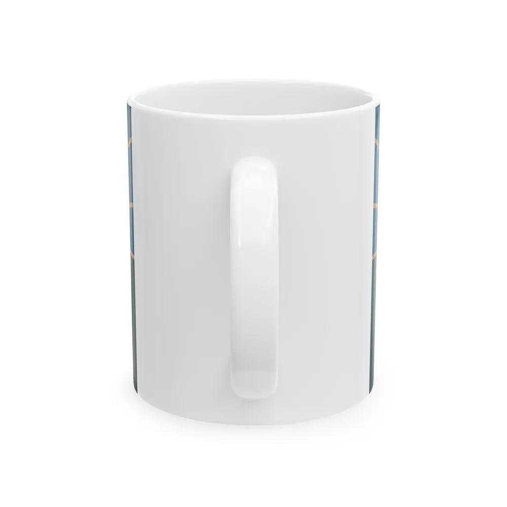 Flag of Lincoln Nebraska 2022 (United States) White Coffee Mug - Go Mug Yourself