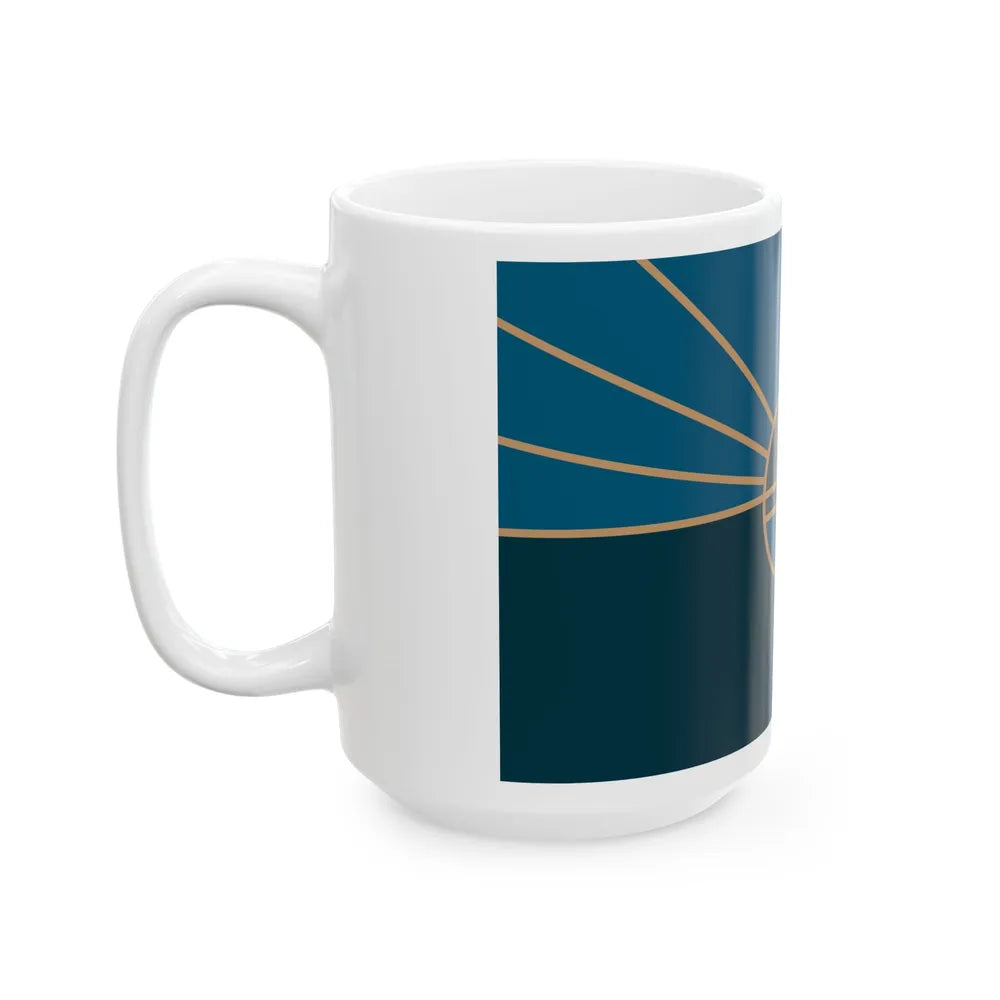 Flag of Lincoln Nebraska 2022 (United States) White Coffee Mug - Go Mug Yourself