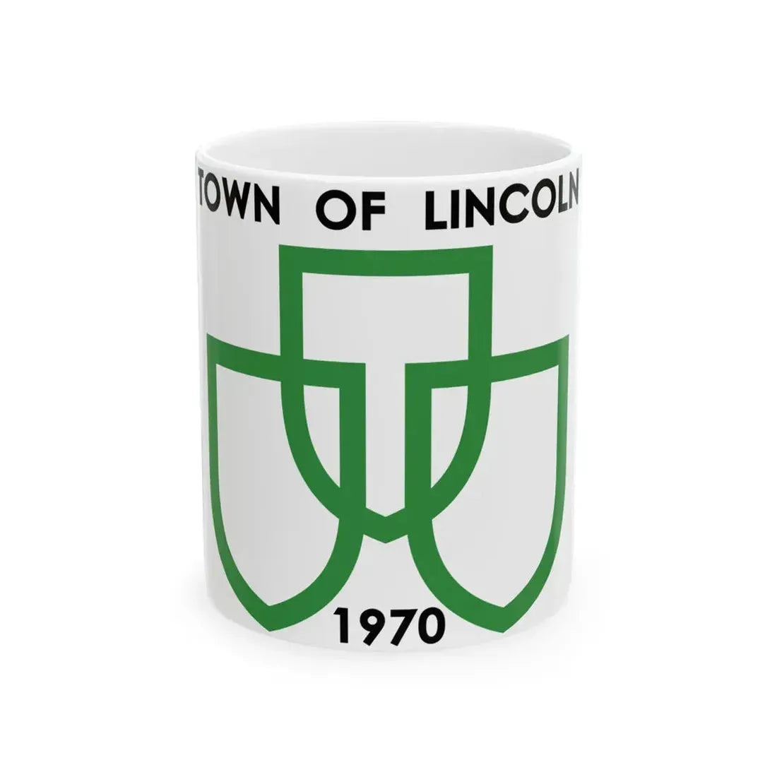 Flag of Lincoln Ontario (Canada) White Coffee Mug 11oz - Go Mug Yourself