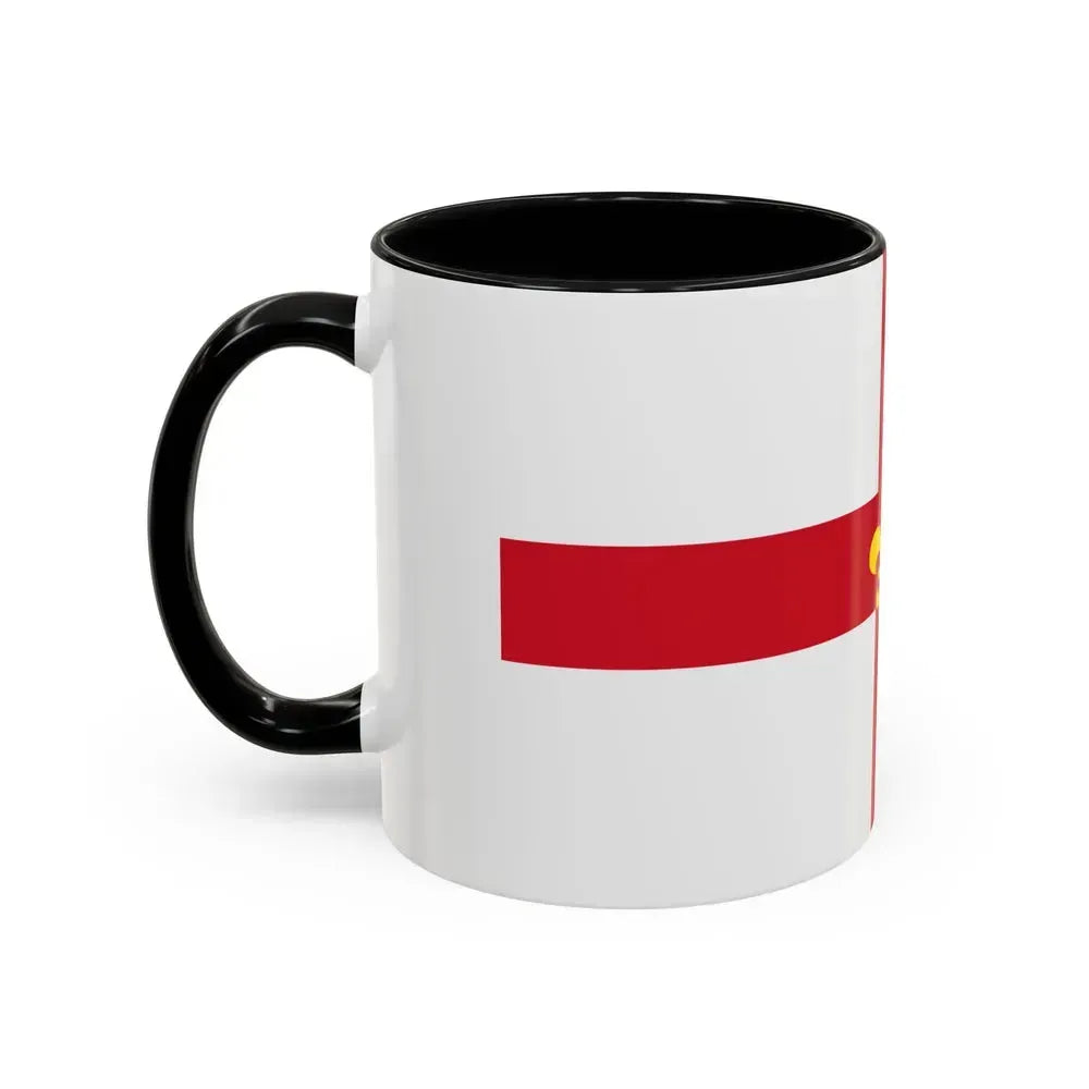 Flag of Lincoln UK - Accent Coffee Mug - Go Mug Yourself