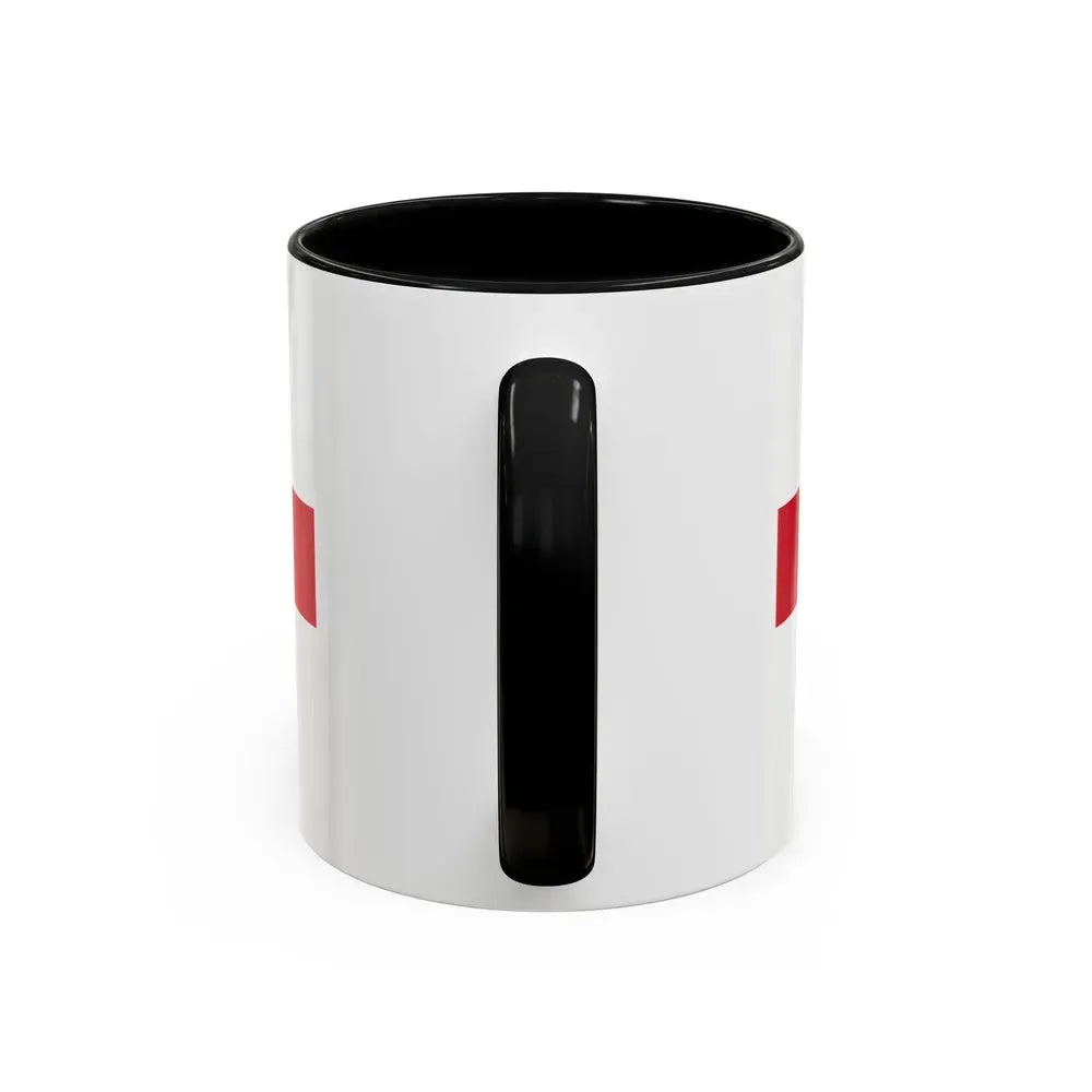 Flag of Lincoln UK - Accent Coffee Mug - Go Mug Yourself