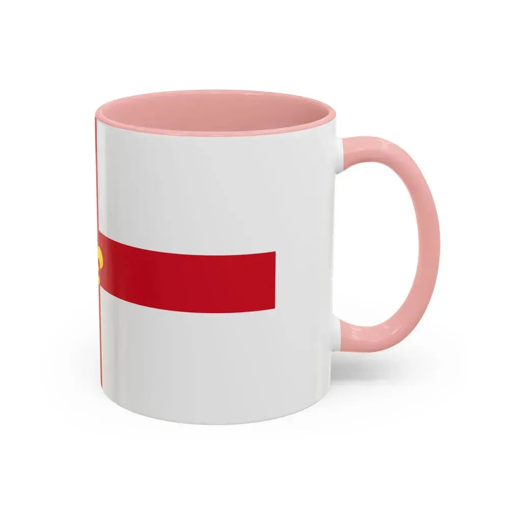 Flag of Lincoln UK - Accent Coffee Mug - Go Mug Yourself